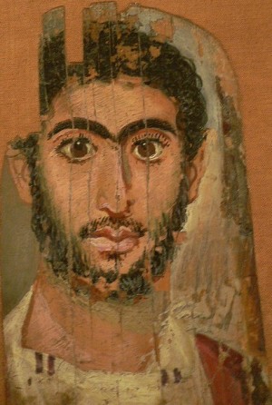 A Man, Thèbes, ca. AD 250 (Paris, Musée du Louvre, AF 6723)